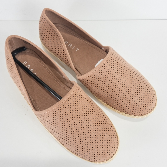 Esprit Edine Slip-on Flats Dusty Pink -9 - Picture 2 of 3